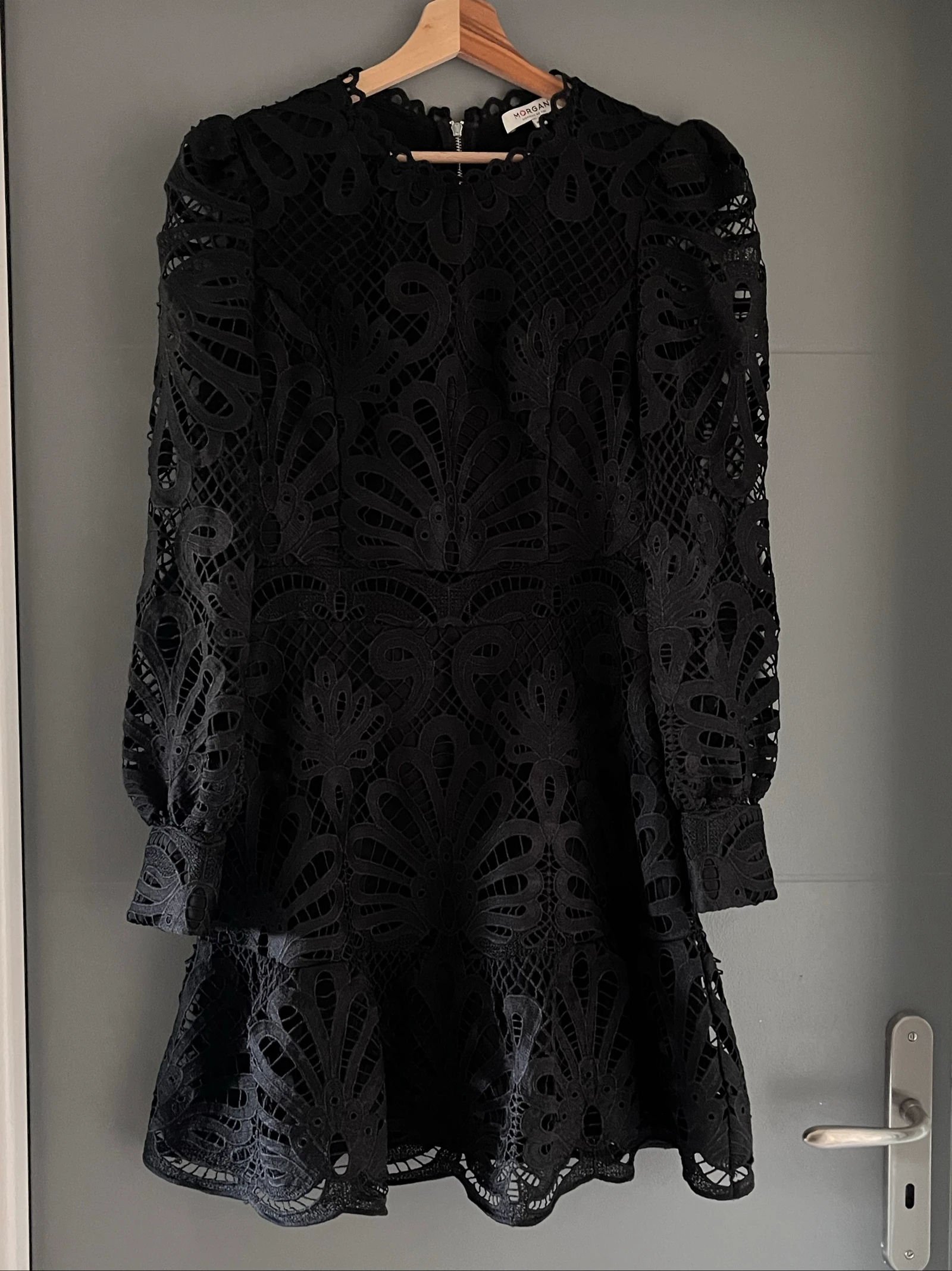 Robe guipure noire Morgan / 232-ROSLO T40